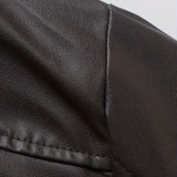Men's Moto Style Jacket – Stand Collar Casual Biker Outerwear
