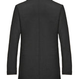 Men's Single-Breasted Overcoat – Tailored Long Winter Coat