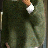 Women's Crew Neck Jumper – Relaxed Fit Everyday Knitted Top