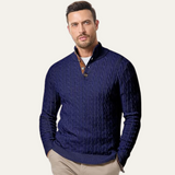 Men's Cable Knit Sweater | Premium Comfort, Timeless Style