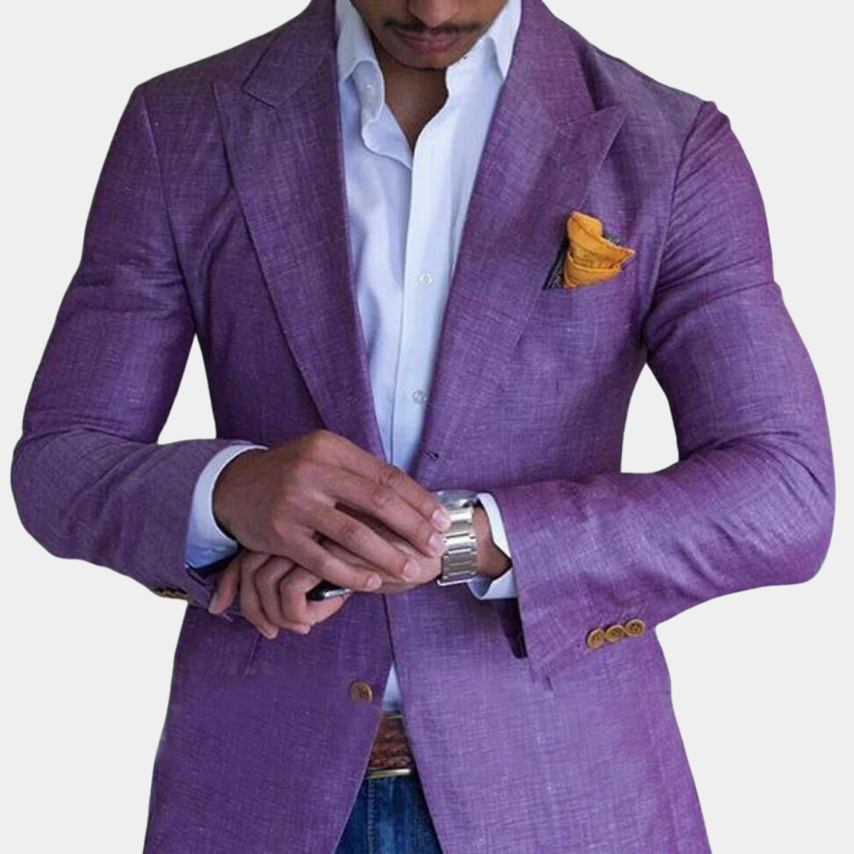 Men's Plaid Blazer | Classic Tailored Sophistication