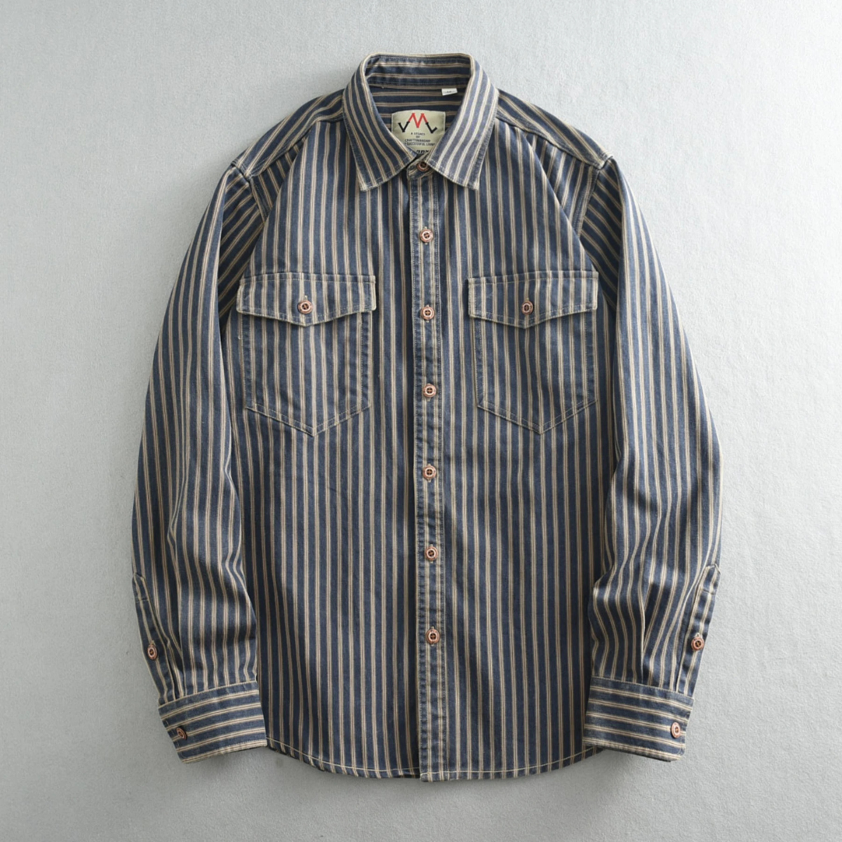 Classic Striped Button Down Shirt | Timeless Style, All-Day Comfort