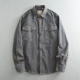 Classic Striped Button Down Shirt | Timeless Style, All-Day Comfort