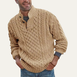 Men's Cable Knit Sweater | Classic Warmth & Comfort