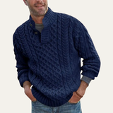 Men's Cable Knit Sweater | Classic Warmth & Comfort