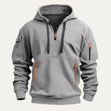 Men's Tactical Multi Pocket Hoodie | Durable Winter Comfort