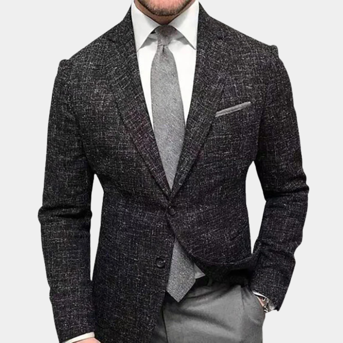 Men's Plaid Blazer | Classic Tailored Sophistication