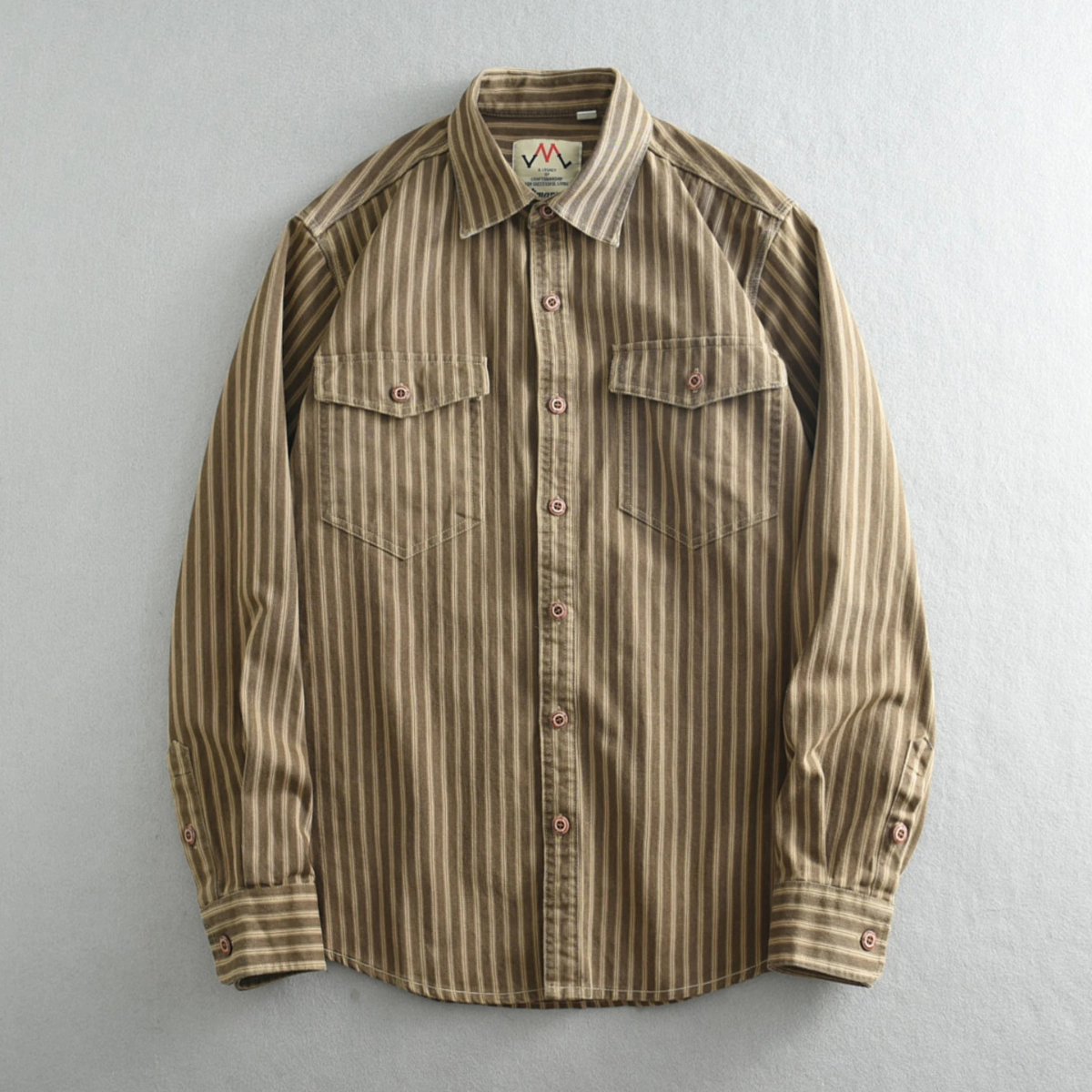 Classic Striped Button Down Shirt | Timeless Style, All-Day Comfort
