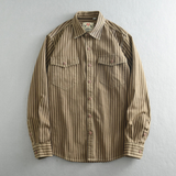 Classic Striped Button Down Shirt | Timeless Style, All-Day Comfort
