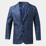 Men's Plaid Blazer | Classic Tailored Sophistication