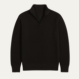 Men's Half Zip Merino Wool Sweater | Premium Comfort, Classic Style