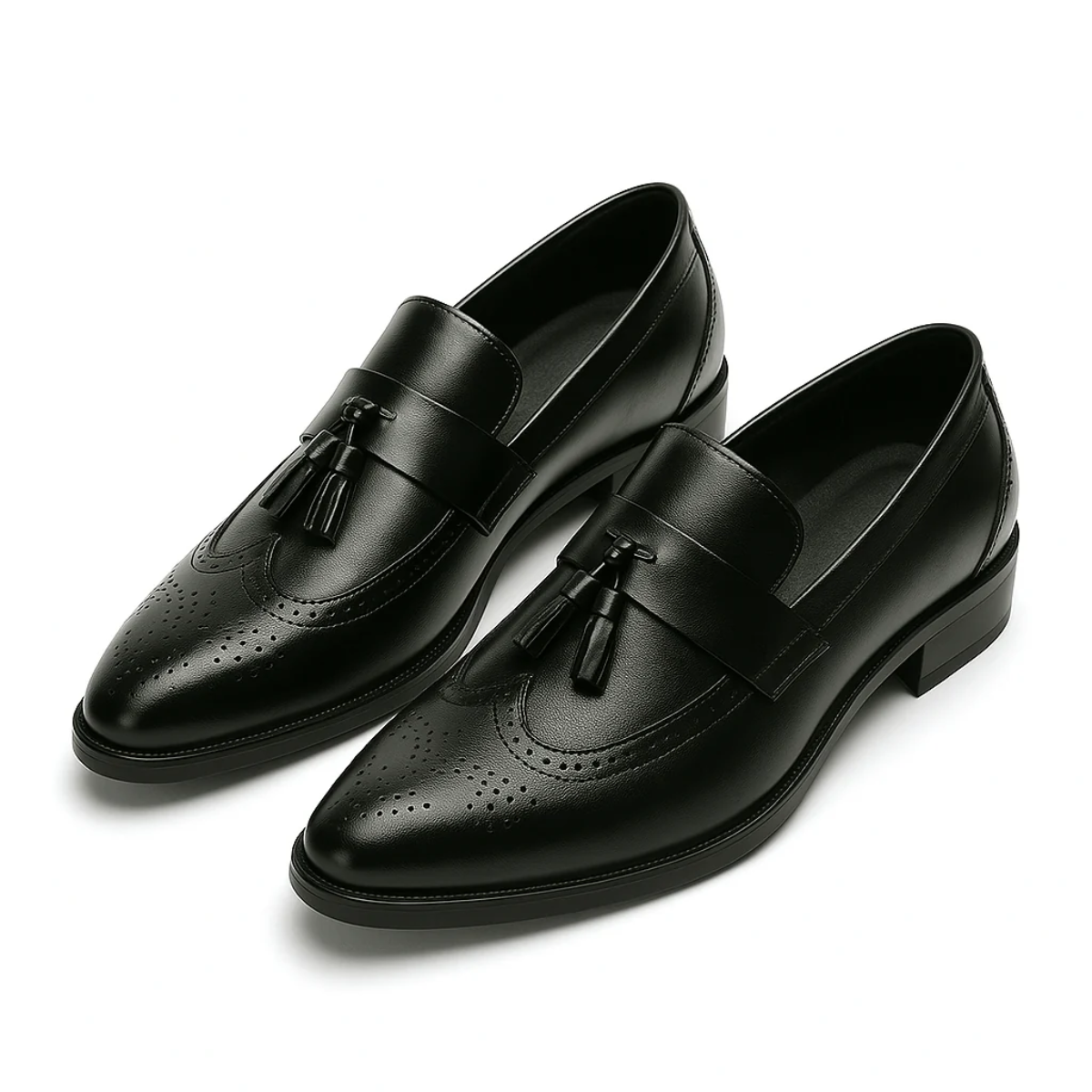 Men's Leather Tassel Loafers | Premium Comfort, Timeless Style