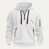 Men's Tactical Multi Pocket Hoodie | Durable Winter Comfort