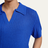 Men's Knitted Polo Shirt | Classic Comfort & Timeless Style