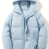 Women's Hooded Puffer Jacket | Warm & Cozy Winter Style