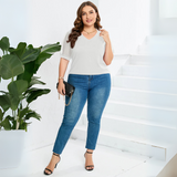V-Neck Top | Timeless Elegance & Versatile Style