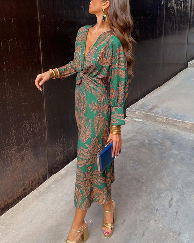 Milla™ | Boho Luxe Wrap Dress Effortless Chic