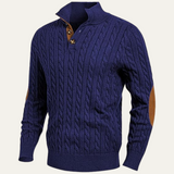 Men's Cable Knit Sweater | Premium Comfort, Timeless Style