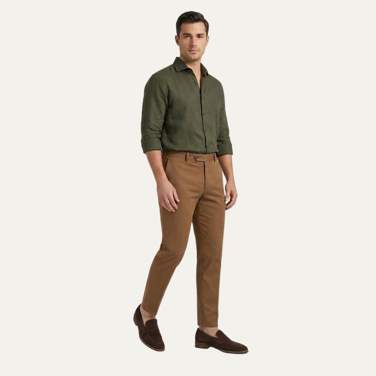 Men's Suede Penny Loafers | Classic Comfort & Timeless Style