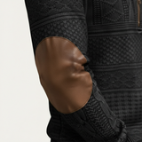 Men's Half Zip Sweater | Classic Comfort with Elbow Patches