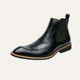 Men's Chelsea Boots | Premium Leather Brogue Style