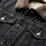 Men's Fleece Lined Denim Jacket | Warm, Classic Style