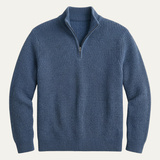 Men's Half Zip Merino Wool Sweater | Premium Comfort, Classic Style