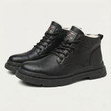 Men's Leather Snow Boots | Waterproof, Classic Style