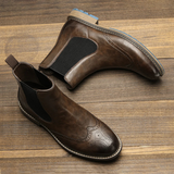 Chelsea Boots | Classic Brogue Elegance