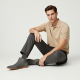 Men's Suede Chelsea Boots | Classic Slip-On Style