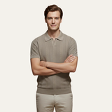Men's Casual Knit Polo | Comfortable Summer Style