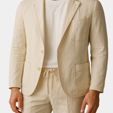 Men's Lightweight Linen Summer Suit | Breathable Comfort, Effortless Style