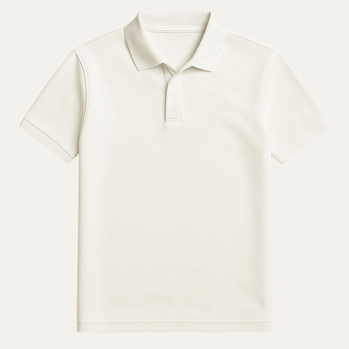 Classic White Polo Shirt for Men | Timeless Old Money Elegance