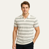Men's Striped Polo Shirt | Classic Summer Style