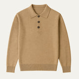 Premium Cashmere Polo | Luxurious Comfort, Timeless Style