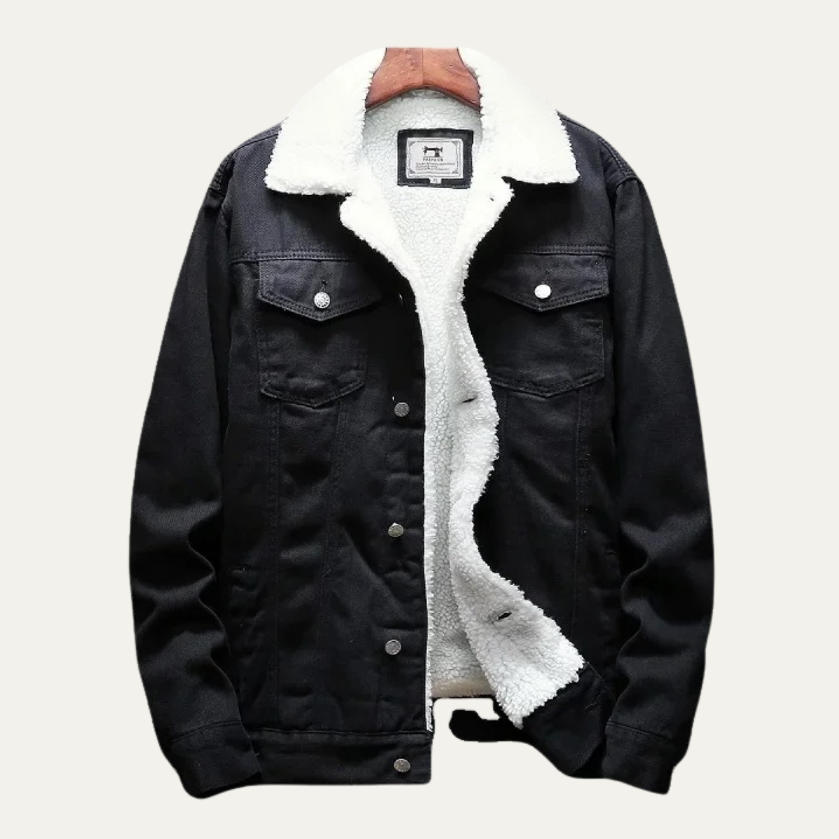 Men's Fleece Lined Denim Jacket | Warm, Classic Style