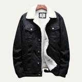 Men's Fleece Lined Denim Jacket | Warm, Classic Style