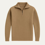 Men's Quarter Zip Sweater | Premium Merino Wool Comfort
