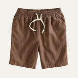 Men's Linen Drawstring Shorts | Comfortable Summer Style