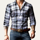Men's Western Cowboy Print Shirt | Bold Summer Style