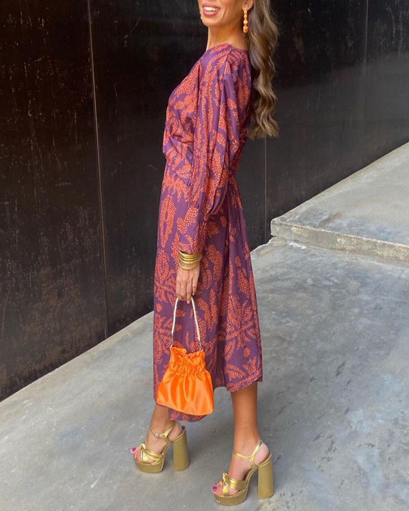 Milla™ | Boho Luxe Wrap Dress Effortless Chic