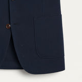Men's Herringbone Wool Blazer | Classic Professional Style