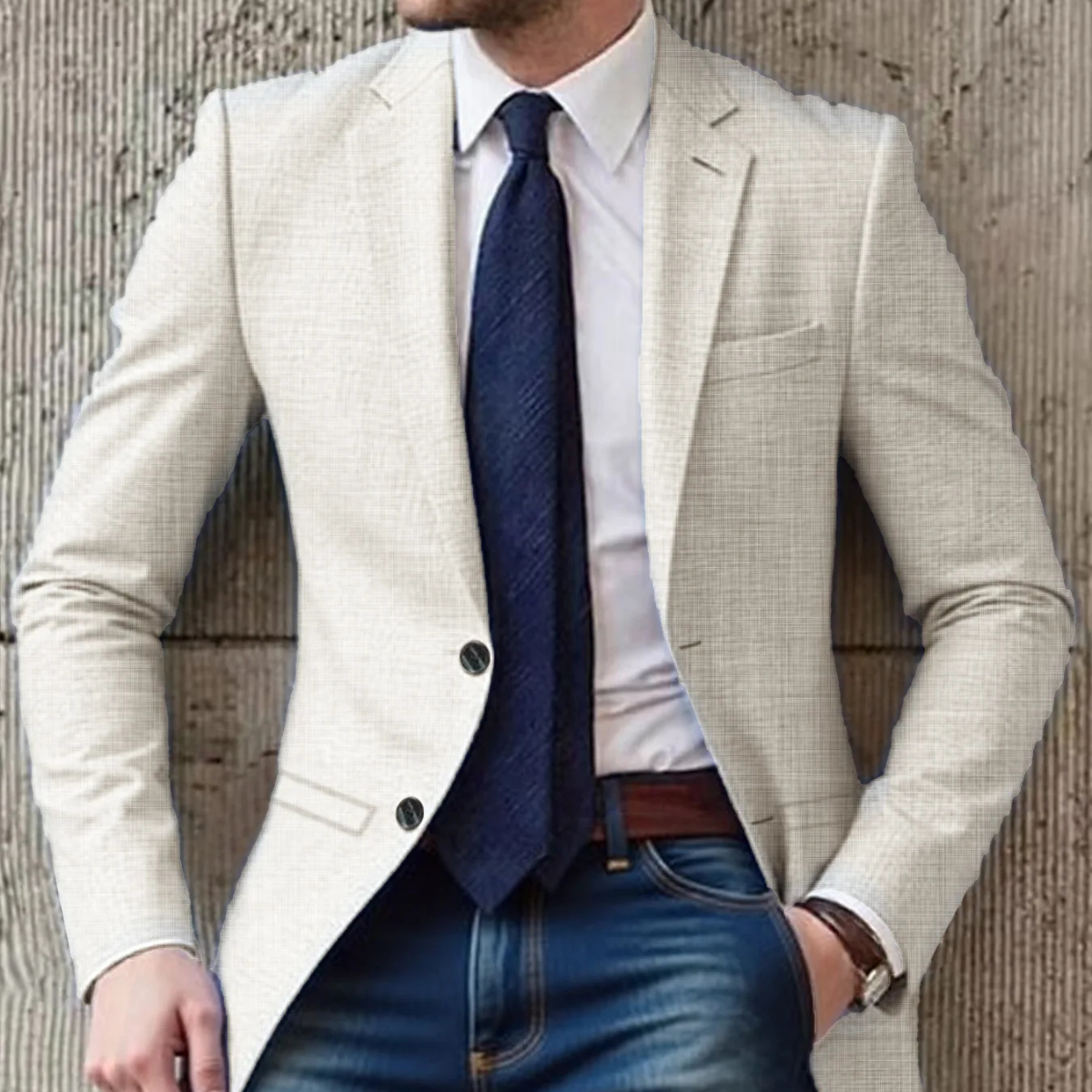 Men's Smart Casual Blazer | Slim Fit, Professional Style