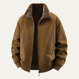 Men's Reversible Bomber Jacket | Fleece Lined Warmth & Versatile Style