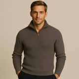 Men's Quarter Zip Sweater | Premium Merino Wool Comfort