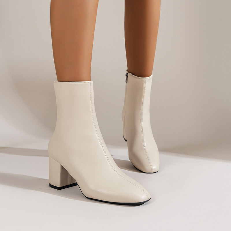 Women's Ankle Boots - Versatile Smart Casual Autumn Winter Style