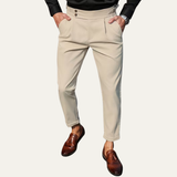Men's Business Dress Pants | Smart Slim Fit Comfort