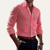 Men's Striped Button-Down Shirt | Casual Summer Style