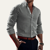 Men's Striped Button-Down Shirt | Casual Summer Style