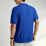 Men's Knitted Polo Shirt | Classic Comfort & Timeless Style